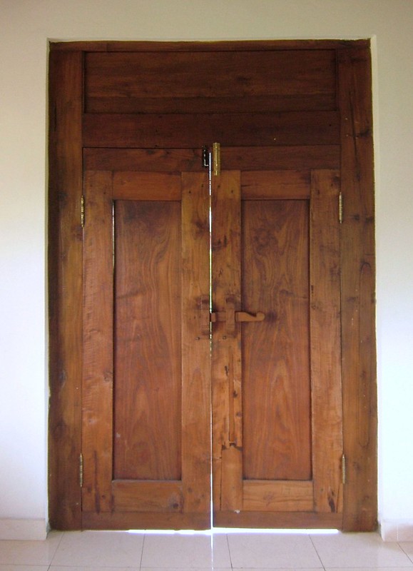 Teak wood door 